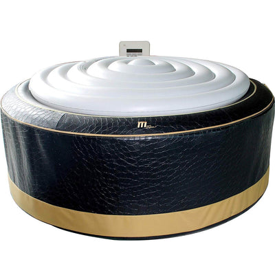 MSpa M-115S Luxury Exotic 6 Person 138 Jet Inflatable Jacuzzi Spa Hot Tub & Pump