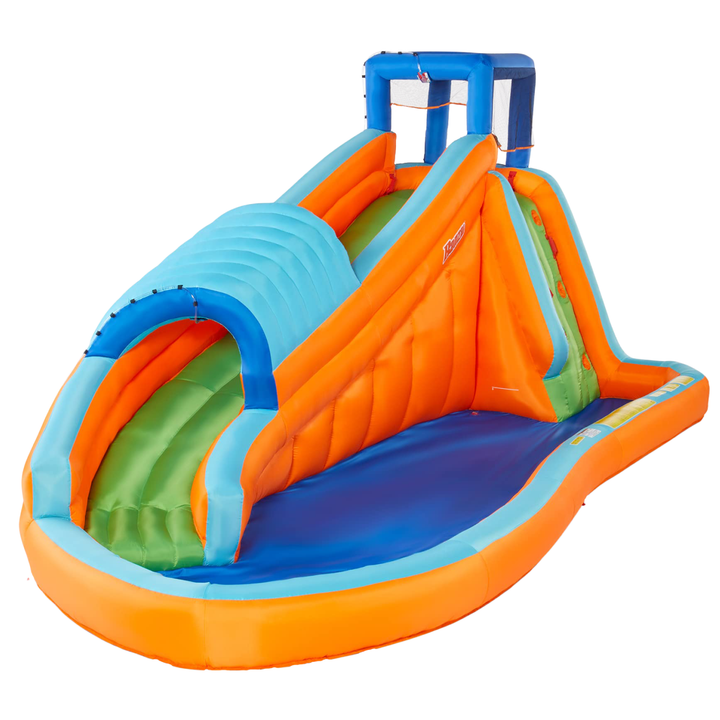 Banzai Surf Rider Kids Inflatable Outdoor Backyard Aqua Water Slide Splash Park