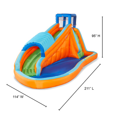 Banzai Surf Rider Inflatable Backyard Water Park (Open Box) - VMInnovations