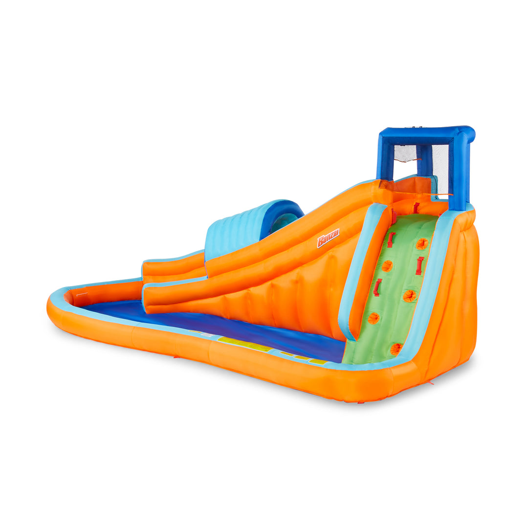 Banzai Surf Rider Kids Inflatable Outdoor Backyard Aqua Water Slide Splash Park