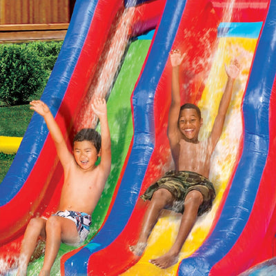 Banzai Backyard Hydro Blast Water Slide Water Park & Accessories (Open Box) - VMInnovations