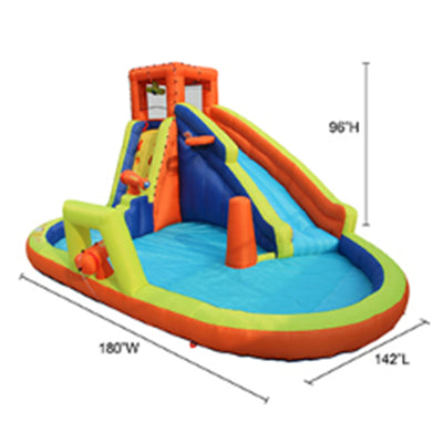 Banzai Battle Blast Adventure Park with Battle Bop Combo and Giant Pong Game - VMInnovations