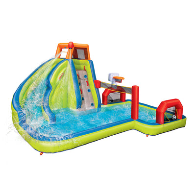 Banzai Aqua Sports Water Park Inflatable Kids Aquatic Activity Play (Open Box) - VMInnovations