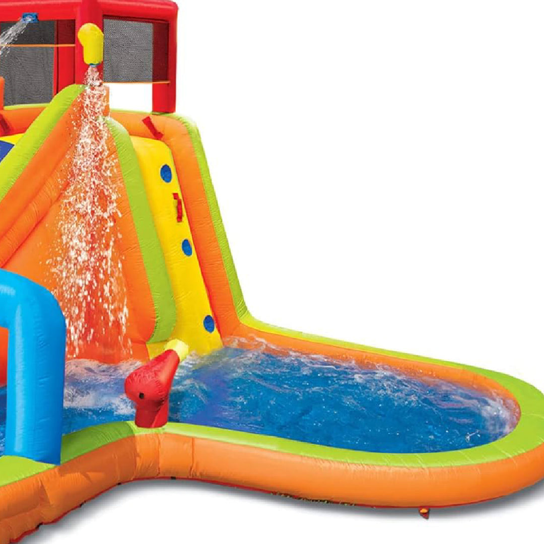 Banzai Kids Inflatable Outdoor Lazy River Adventure Water Park (Open Box)
