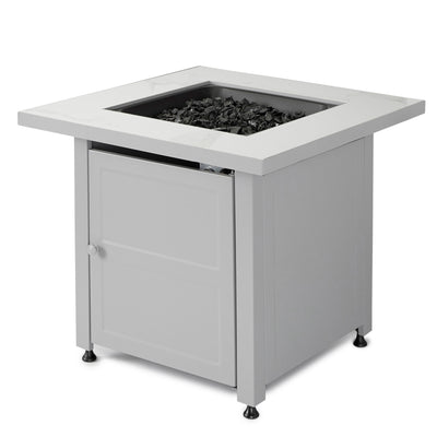 Endless Summer GAD15269G 50,000 BTU Outdoor Square Gas Firepit Table (Open Box) - VMInnovations