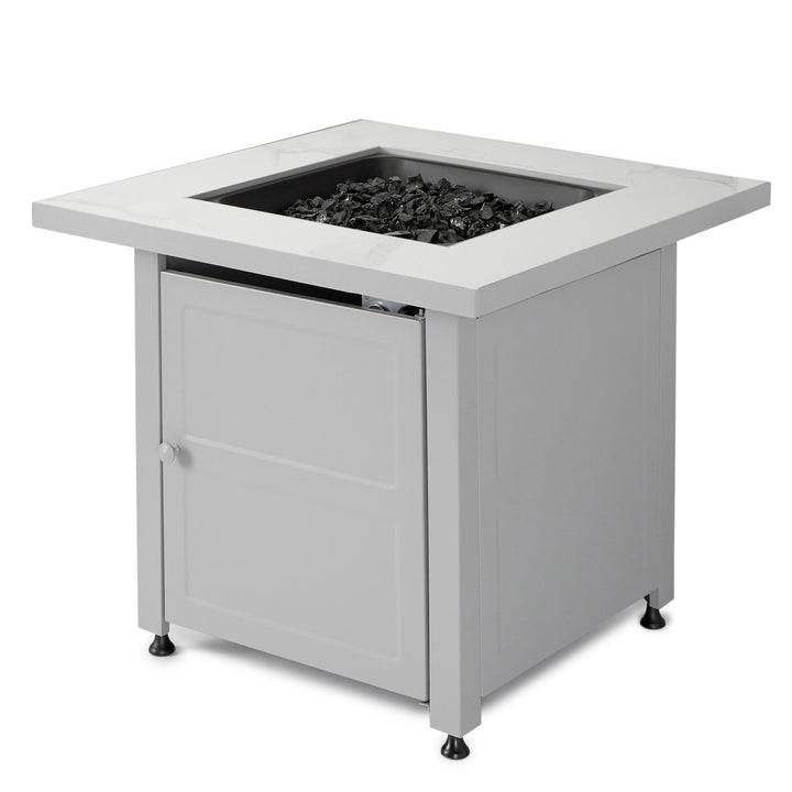 Endless Summer All Weather Outdoor Fire Pit with Faux Marble Finish (For Parts)