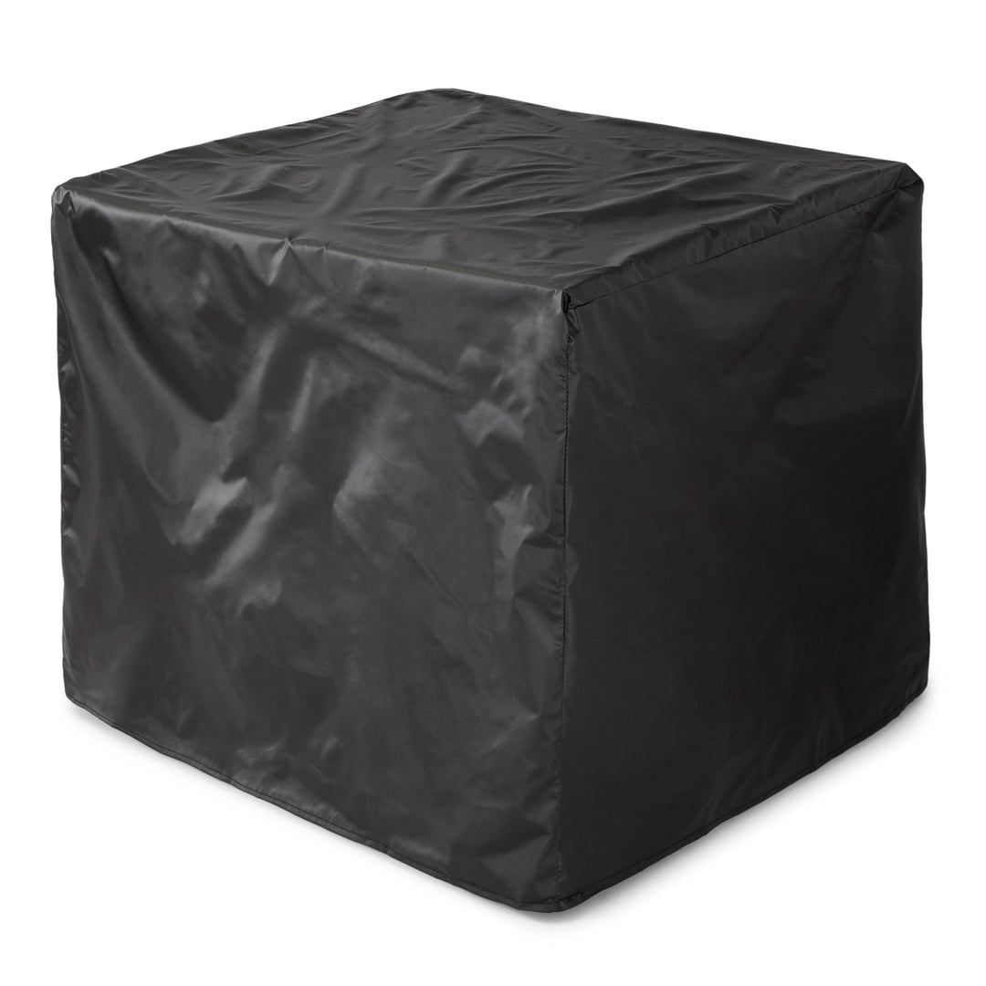 Endless Summer 30 inch Gas Fire Pit Table with Cover, Faux Marble Finish (Used) - VMInnovations