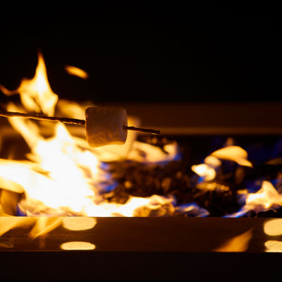 Endless Summer GAD15269G 50,000 BTU Outdoor Square Gas Firepit Table (Open Box) - VMInnovations