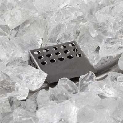 Endless Summer GAD15269GW 50,000 BTU Square Outdoor Gas Firepit, Gray (Used) - VMInnovations
