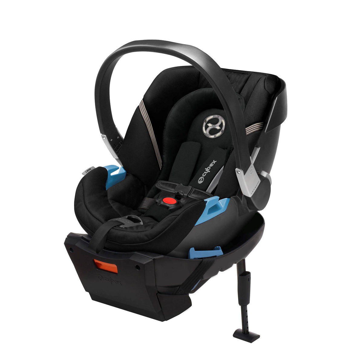 Cybex Balios S 3 in 1 Stroller, Lava Stone Black & Aton 2 Infant Car Seat, Black - VMInnovations