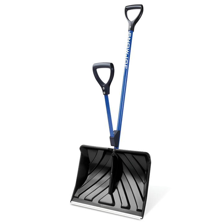 Snow Joe Snow Shovel, Strain Reducing w/Spring Assisted Handle (For Parts)