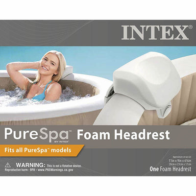 Intex PureSpa 4-Person Inflatable Heated Bubble Hot Tub With Soft Foam Headrest - VMInnovations