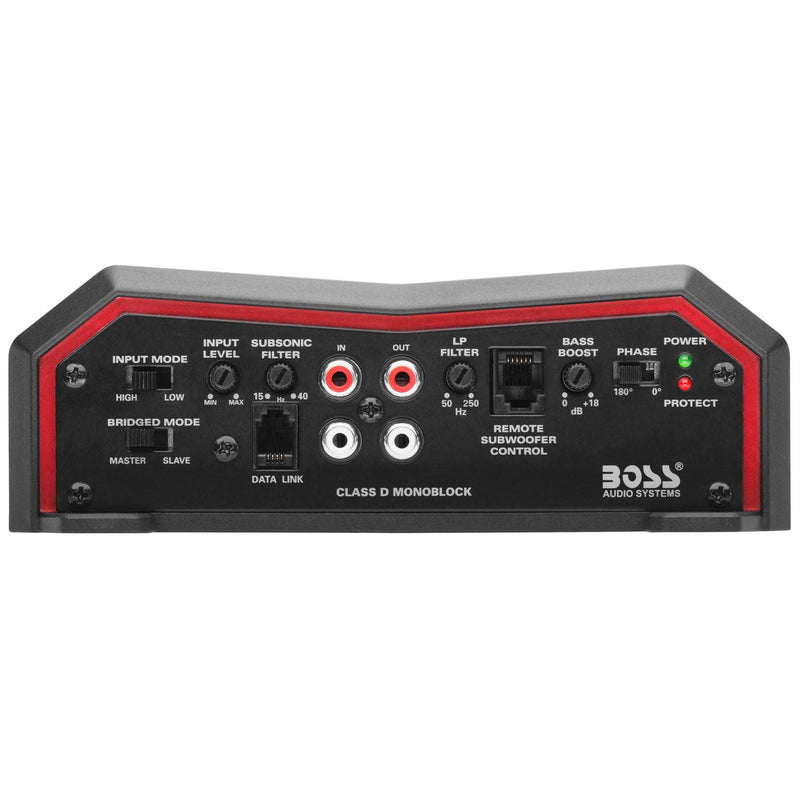 Boss Audio Systems 4000 Watt Class D Amplifier with Remote Subwoofer Control