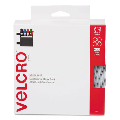 Sterilitie 70 Qt Ultra Latch Storage Box 8 Pack w/ Velcro Sticky Back Pads, 200