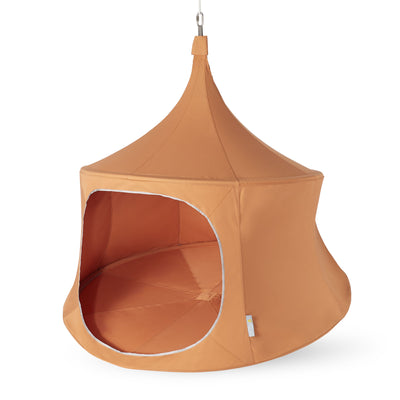 TreePod Heavy Duty Canvas Lounger 5 Foot Hanging Daybed, Terracotta (Used)