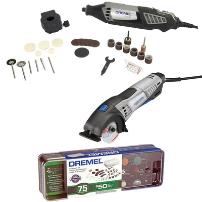 Dremel Circular Saw, Rotary Tool, & Accessory Kit (Certified Refurbished)