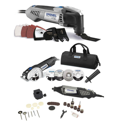 Dremel Multi Max Kit, Circular Saw Kit, & 28 Piece Kit (Certified Refurbished)