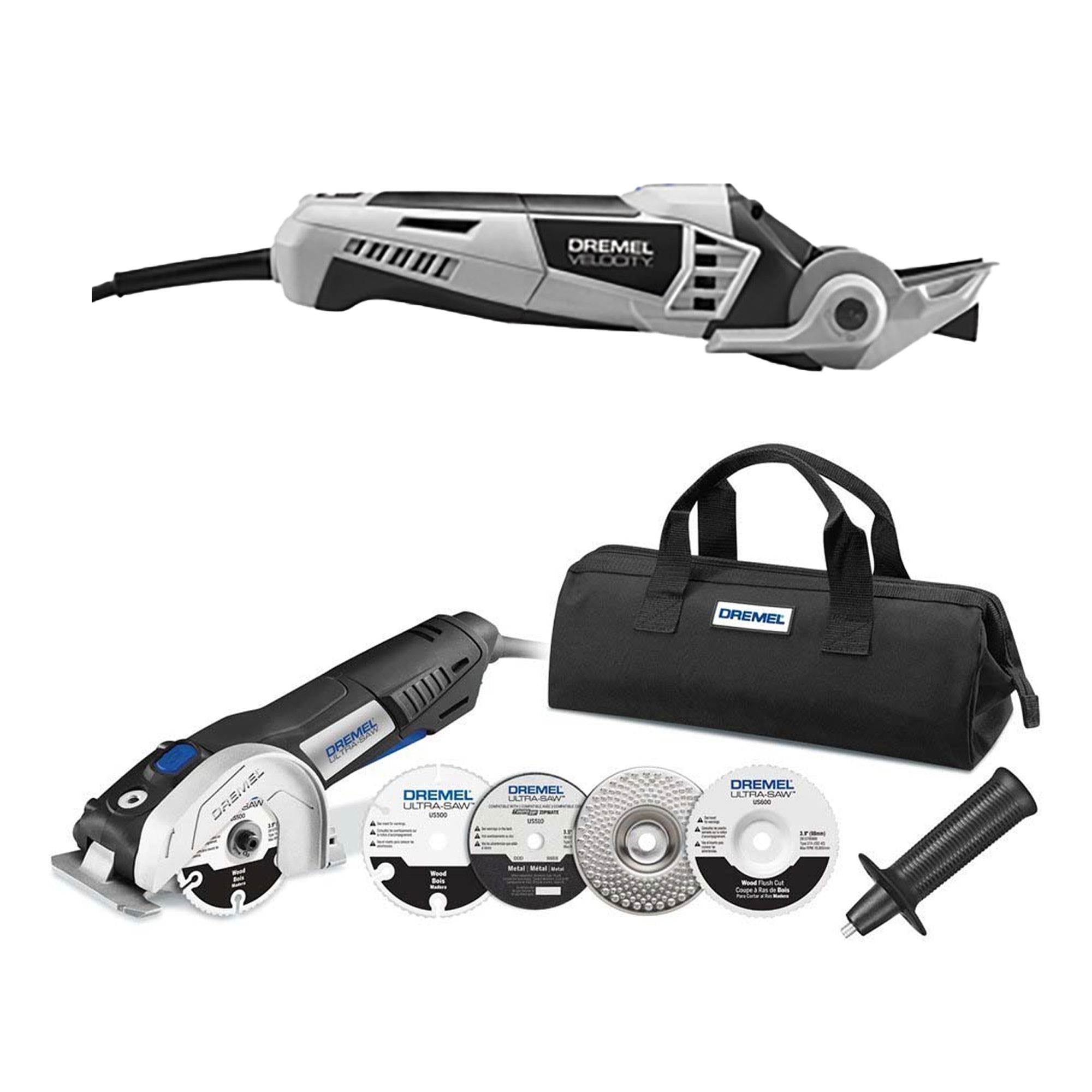 Dremel Velocity Rotary Tool & Corded Circular Saw Kit (Certified Refurbished)