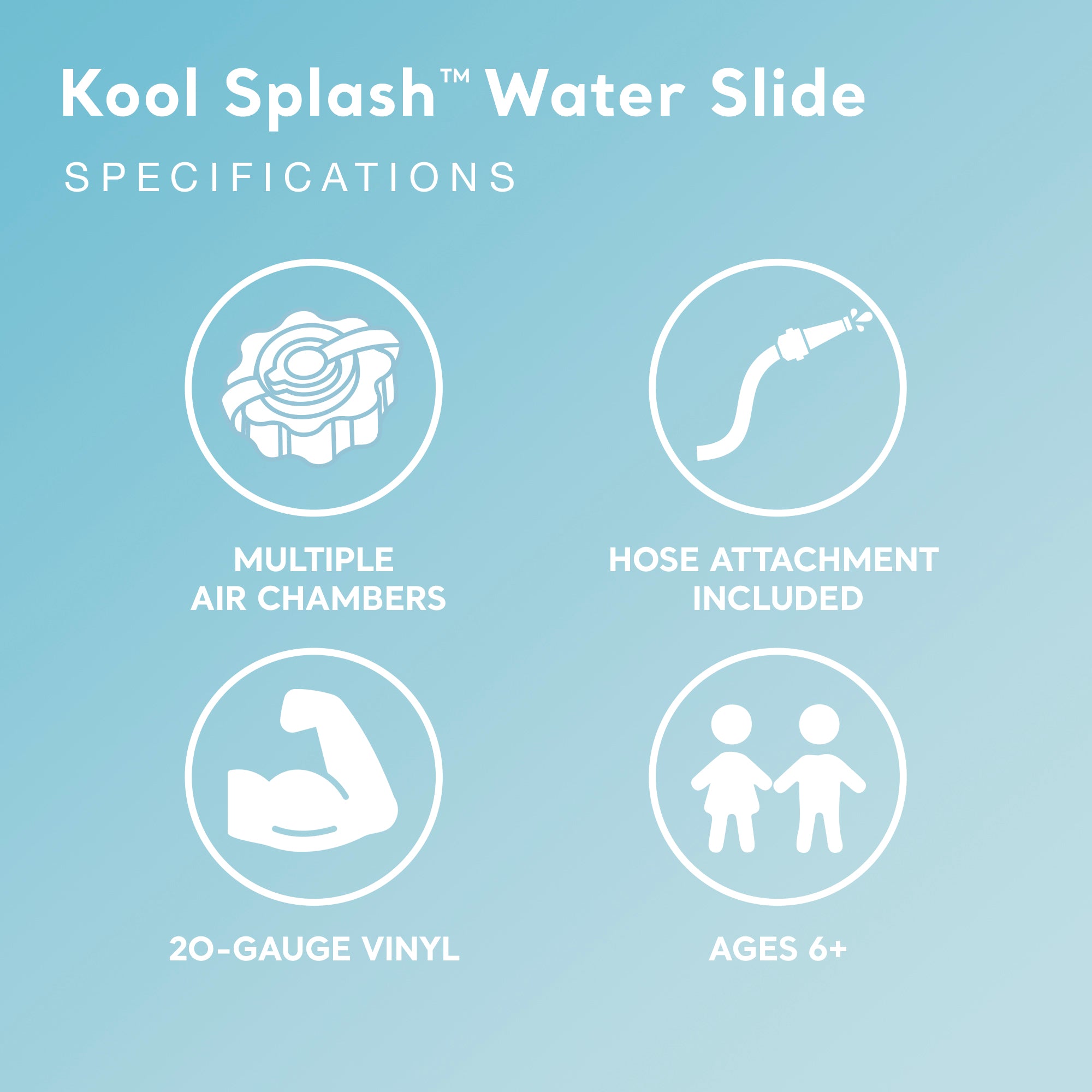 Intex Kool Splash Inflatable Water Slide Center w/ Sprayer (Open Box) (2 Pack) - VMInnovations