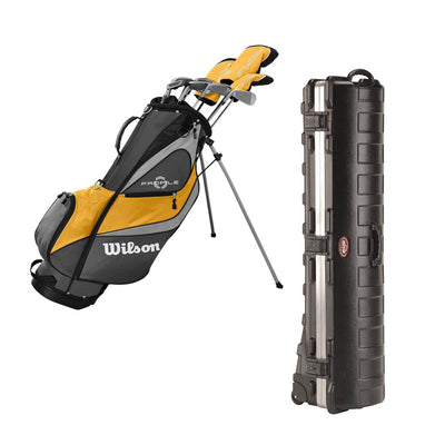 Wilson Profile XD Right-Handed Stand Bag Golf Club Set & Golf Bag Travel Case