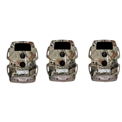 Wildgame Innovations 8MP Cloak Lightsout RealTree Xtra Trail Camera (3 Pack)