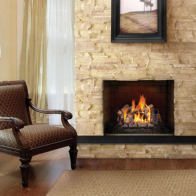 Napoleon Fiberglow 24-Inch Vented Logs for Natural Gas Fireplace (Open Box)