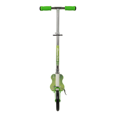 NextGen Scooters Denver Folding Scooter, Green & Razor V-17 Helmet, Glossy Blue