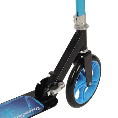 NextGen Scooters Denver Scooter, Blue and Black & Razor V17 Helmet, Glossy Black