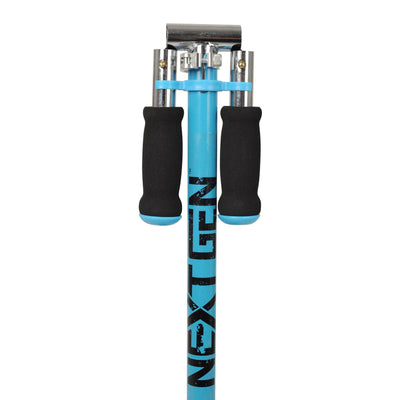 NextGen Scooters Denver Scooter, Blue and Black & Razor V-17 Helmet, Glossy Blue - VMInnovations
