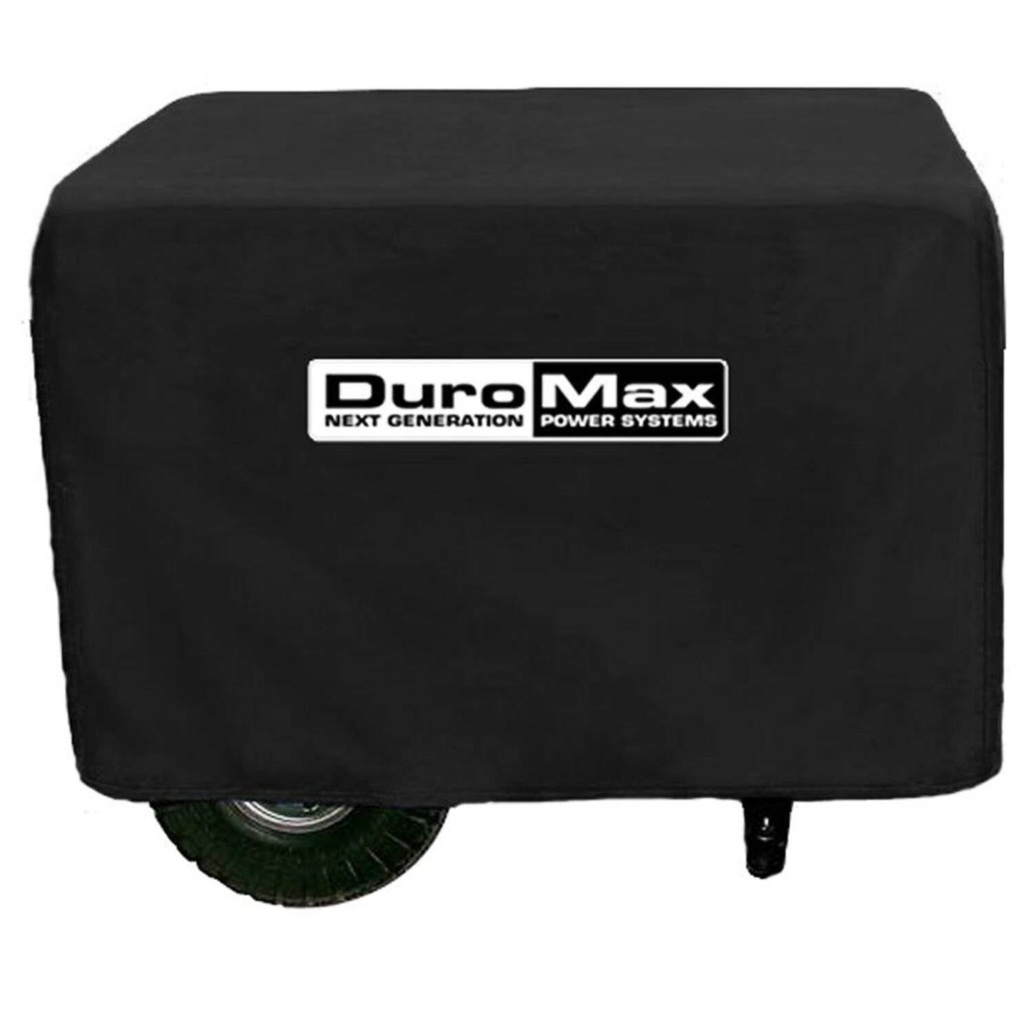 DuroMax 4400 Watt 7 Hp 8 Hour RV Grade Gas Generator & Generator Cover, Black
