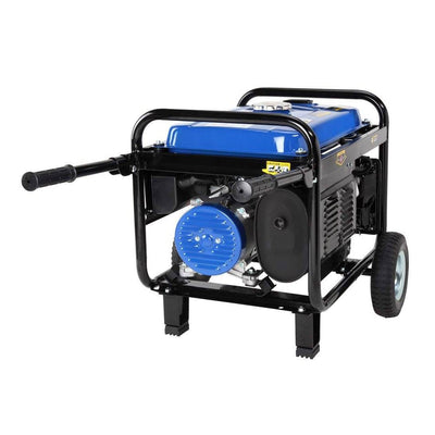 DuroMax 4400 Watt 7 Hp 8 Hour RV Grade Gas Generator & Generator Cover, Black