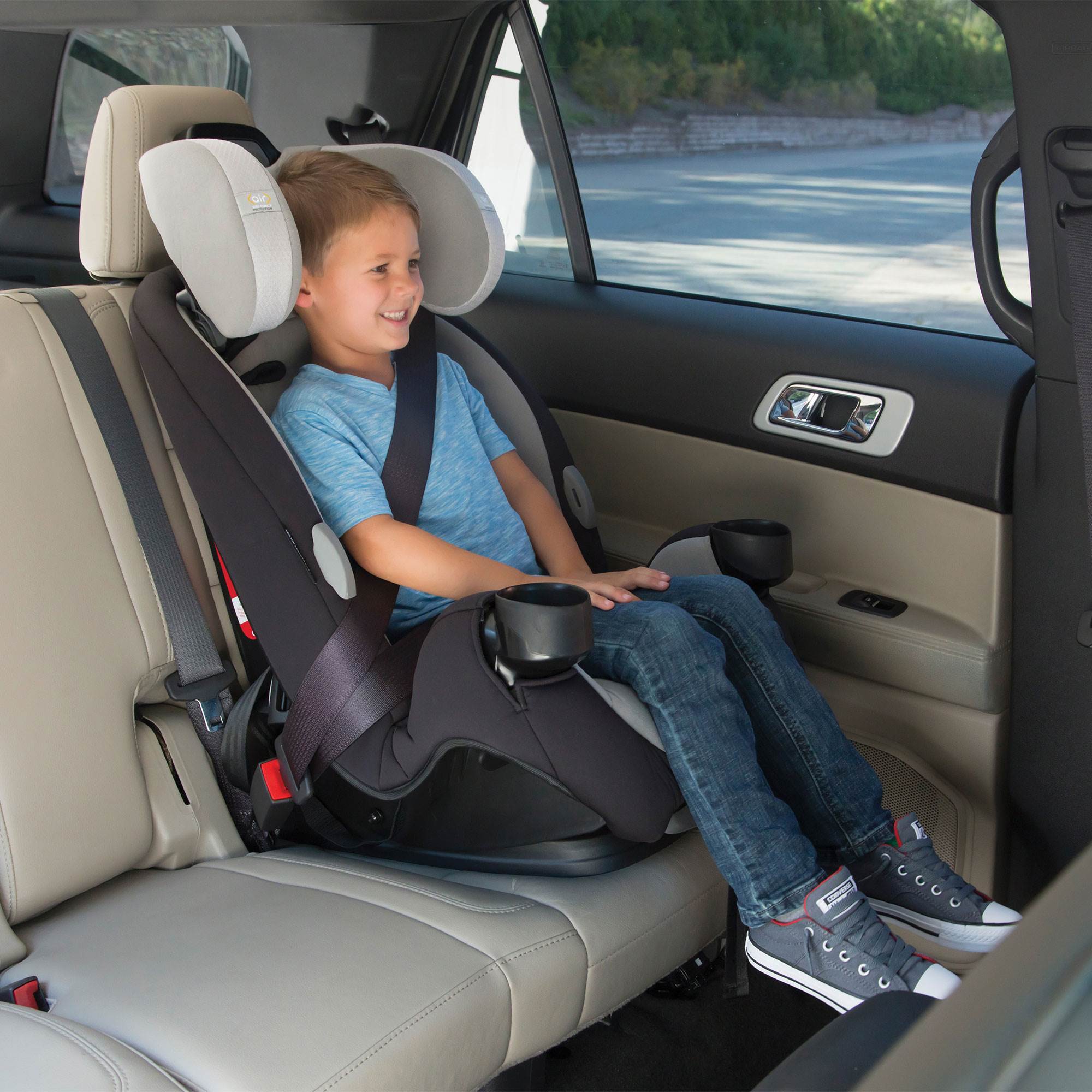 Safety 1st Grow & Go EX Convertible Baby Car Seat, Silverbury Ash (Open Box)