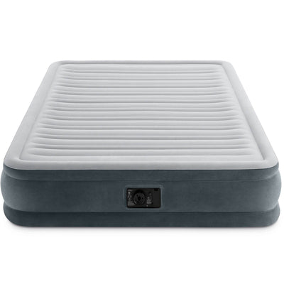 Intex Dura-Beam Series Mid Rise Airbed w/ Built-In Pump, Queen (Used)