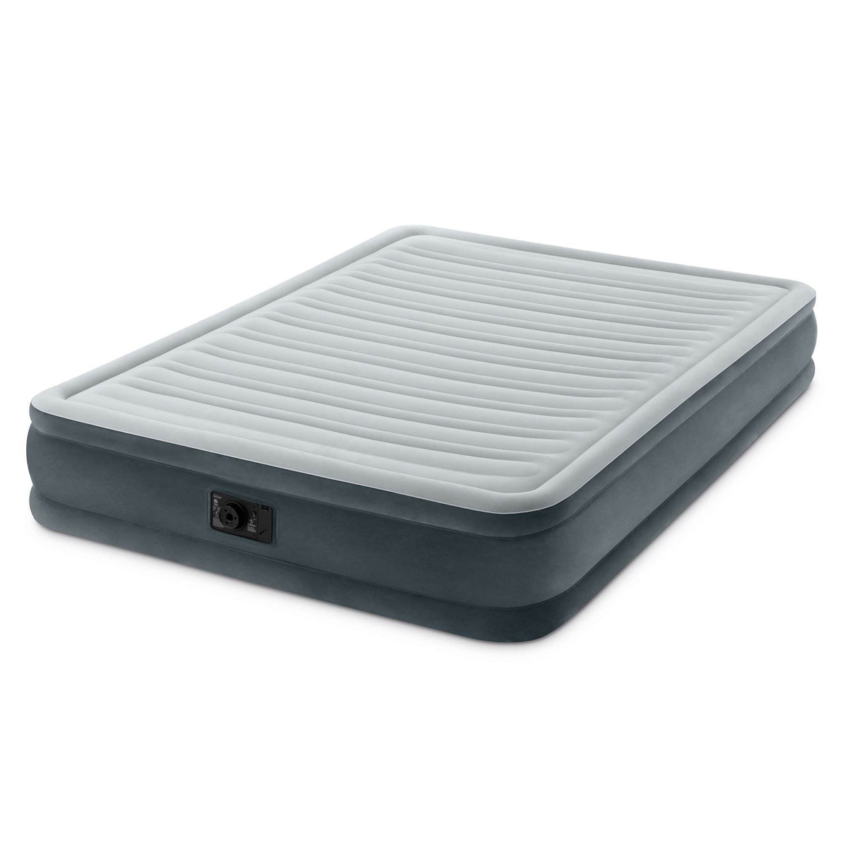 Intex Dura-Beam Series Mid Rise Airbed w/ Built-In Pump, Queen (Used)