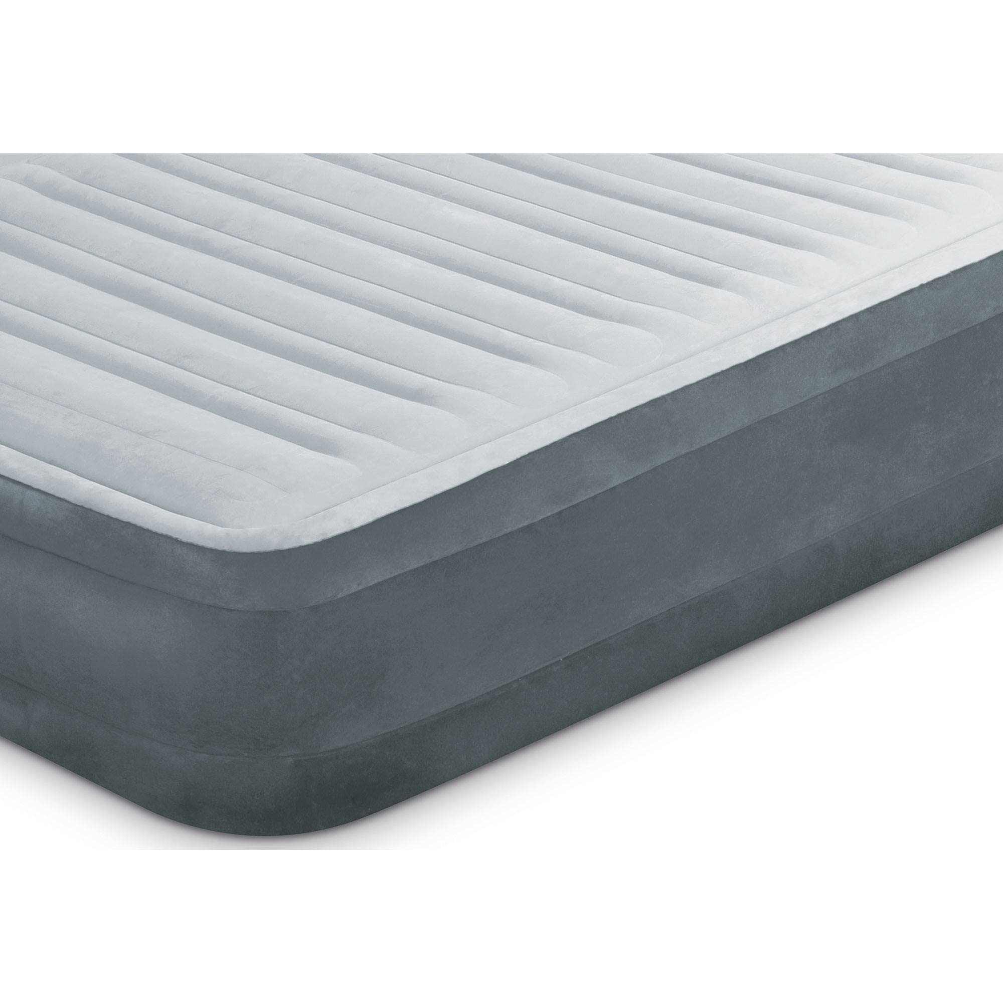 Intex Dura-Beam Series Mid Rise Airbed w/ Built-In Pump, Queen (Used)