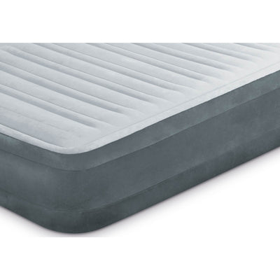 Intex Dura-Beam Series Mid Rise Airbed w/ Built-In Pump, Queen (Used)