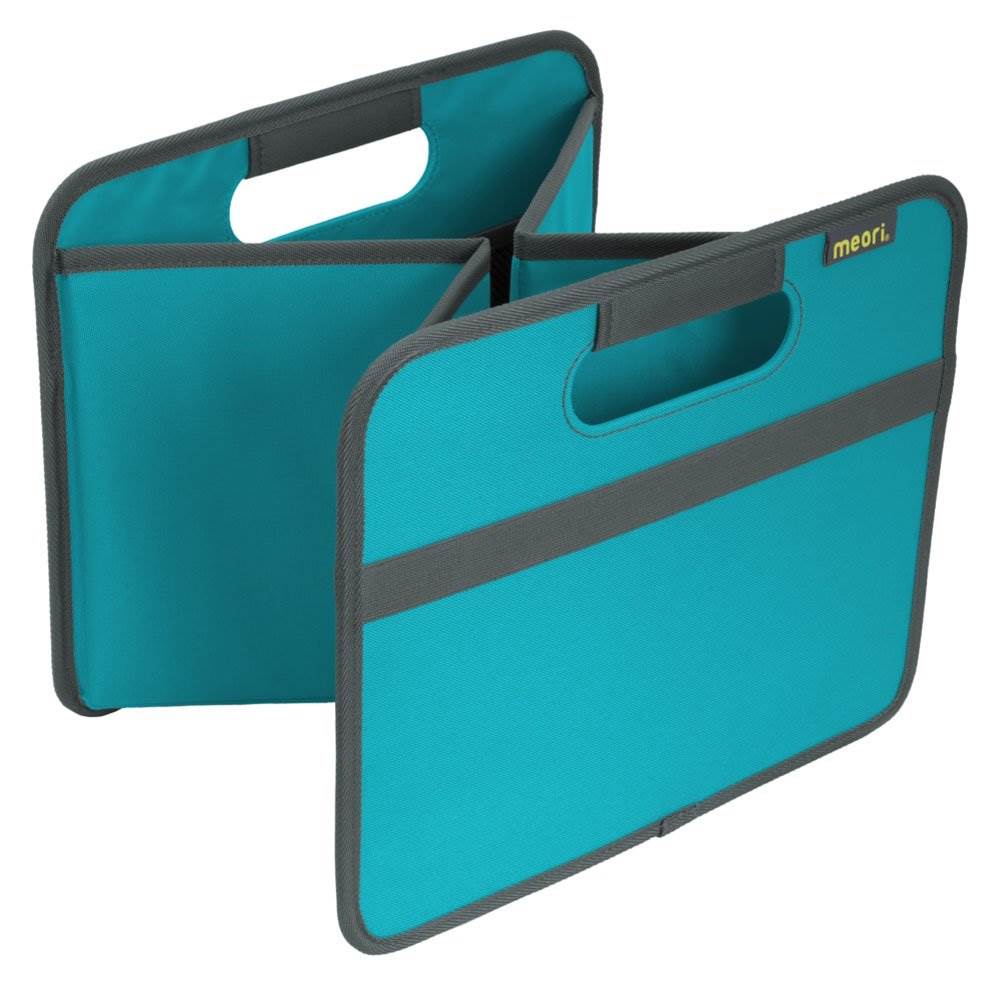 Meori Classic Collection 4, 6.5, & 8 Gallon Foldable Storage Boxes, Azure Blue