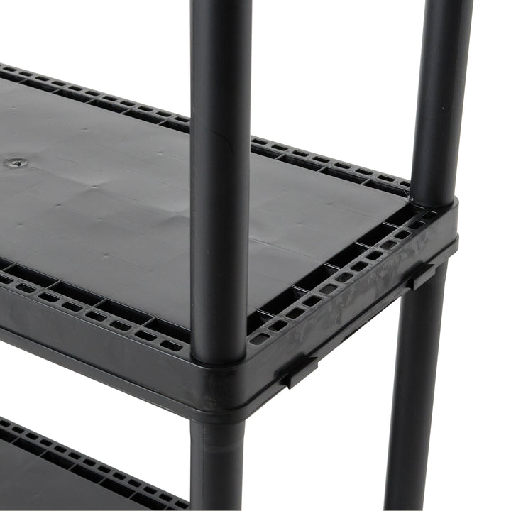 Gracious Living Light Duty Solid Inch Storage Shelving Unit, 3 Shelf (Open Box) - VMInnovations