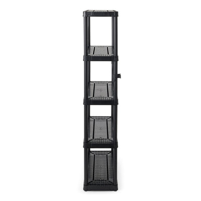 Gracious Living Medium Duty Ventilated Storage Shelving, 5 Shelf (Open Box) - VMInnovations