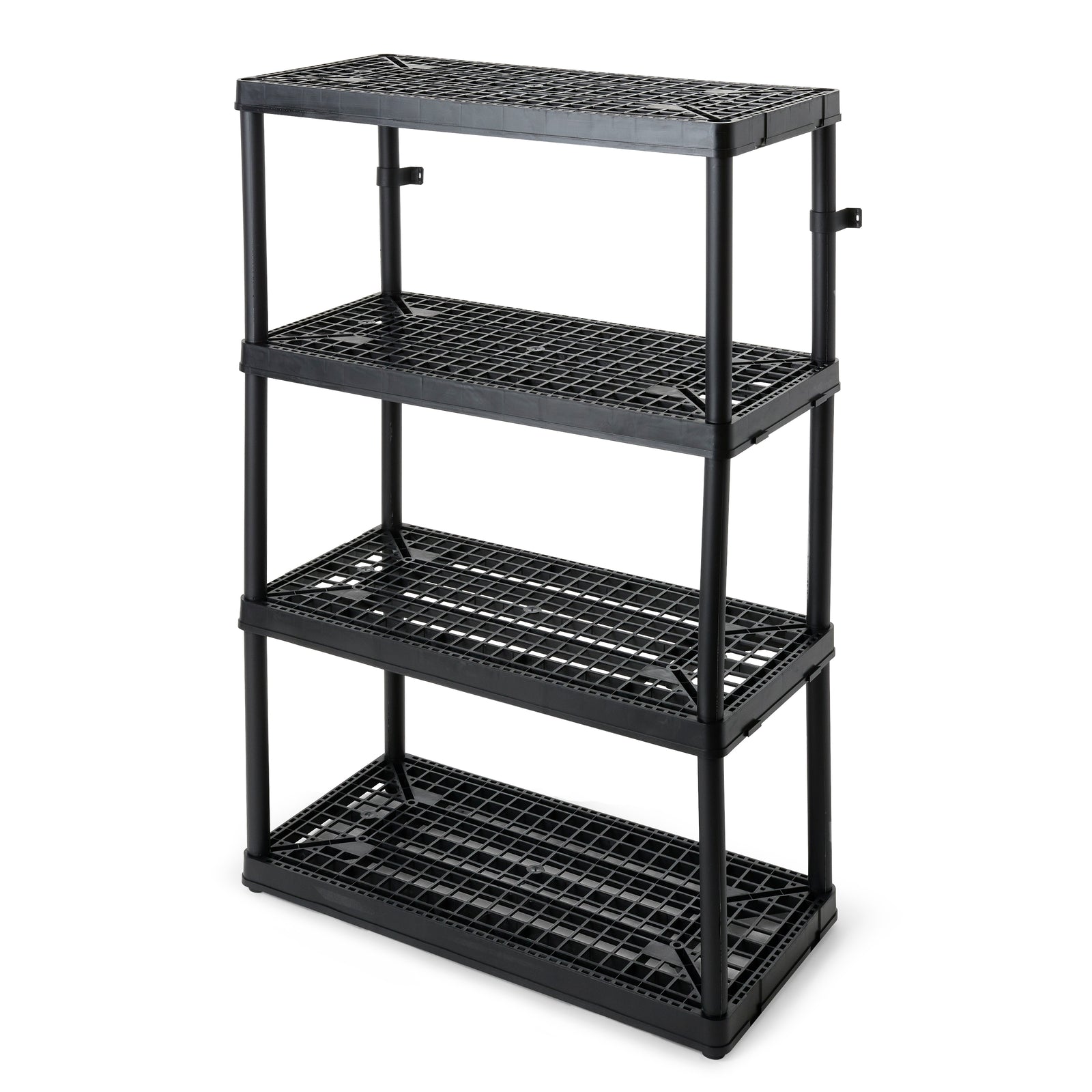 Gracious Living Heavy Duty Non Adjustable Storage Shelving, 4 Shelf (Open Box) - VMInnovations