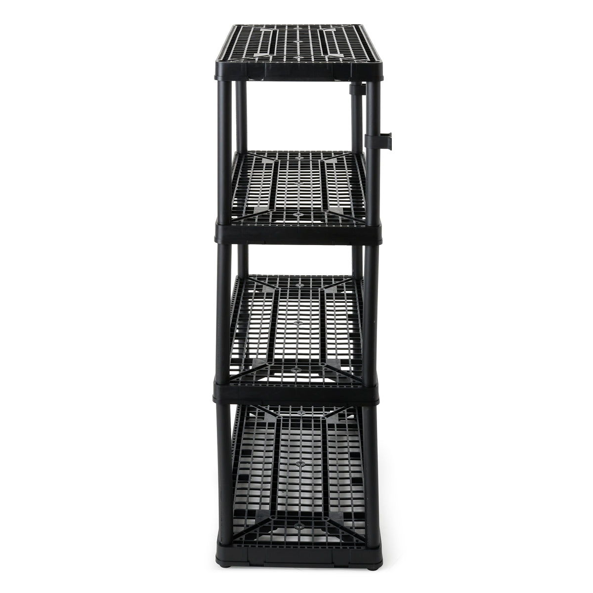 Gracious Living Heavy Duty Non Adjustable Ventilated Storage Shelving, 4 Shelf (Refurbished)