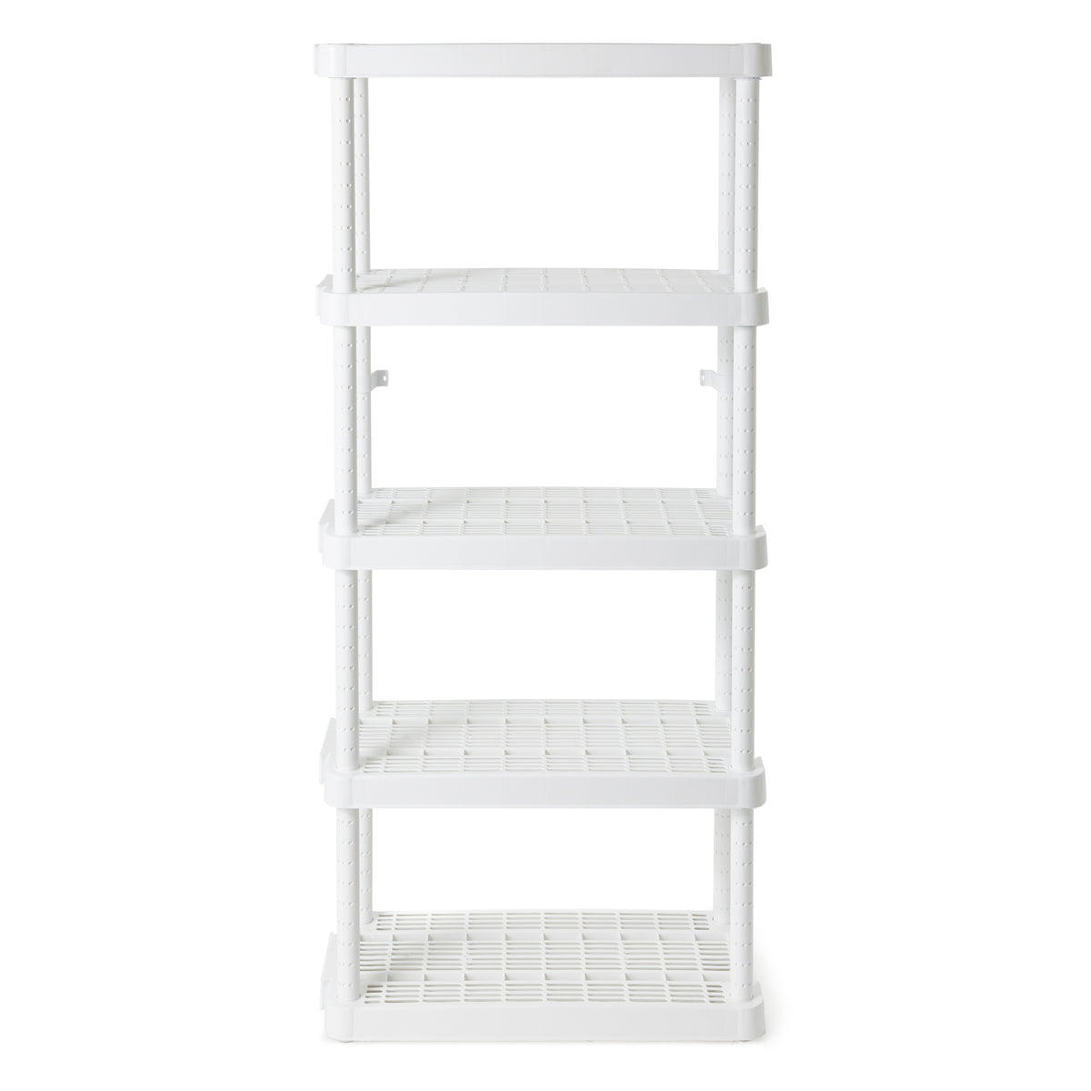 Gracious Living Medium Duty Adjustable Ventilated Storage Shelving Unit, 5 Shelf (Refurbished)