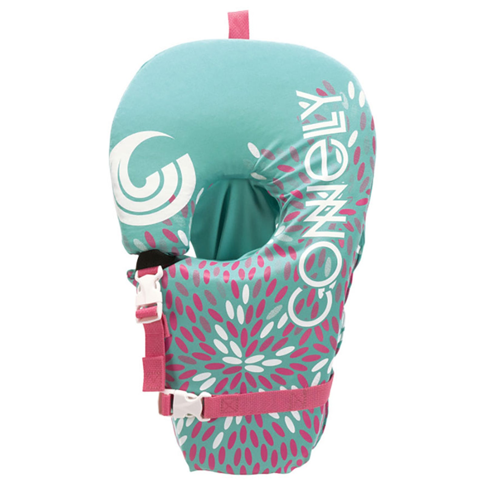 CWB Connelly Infant Baby Safe and Soft Nylon Water Pool Life Vest Jacket, Teal - VMInnovations