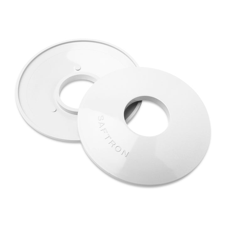 Saftron  Polymer Escutcheon for 1.9 Inch OD Pool Rail, White (2 Pack) (Open Box)