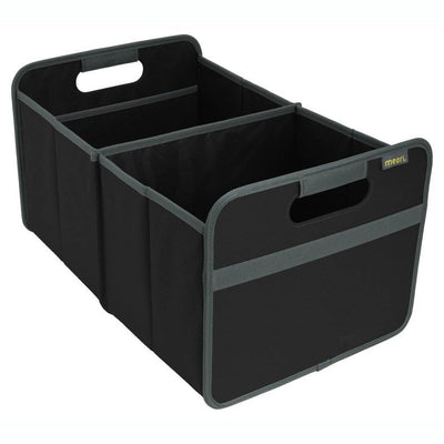 Meori Classic Collection Foldable Boxes & Bottle Insert Tote Bag, Lava Black