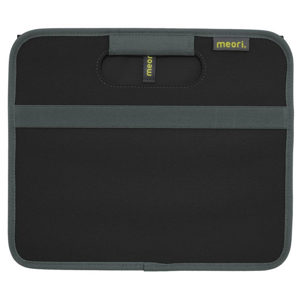 Meori Classic Collection Foldable Boxes & Bottle Insert Tote Bag, Lava Black