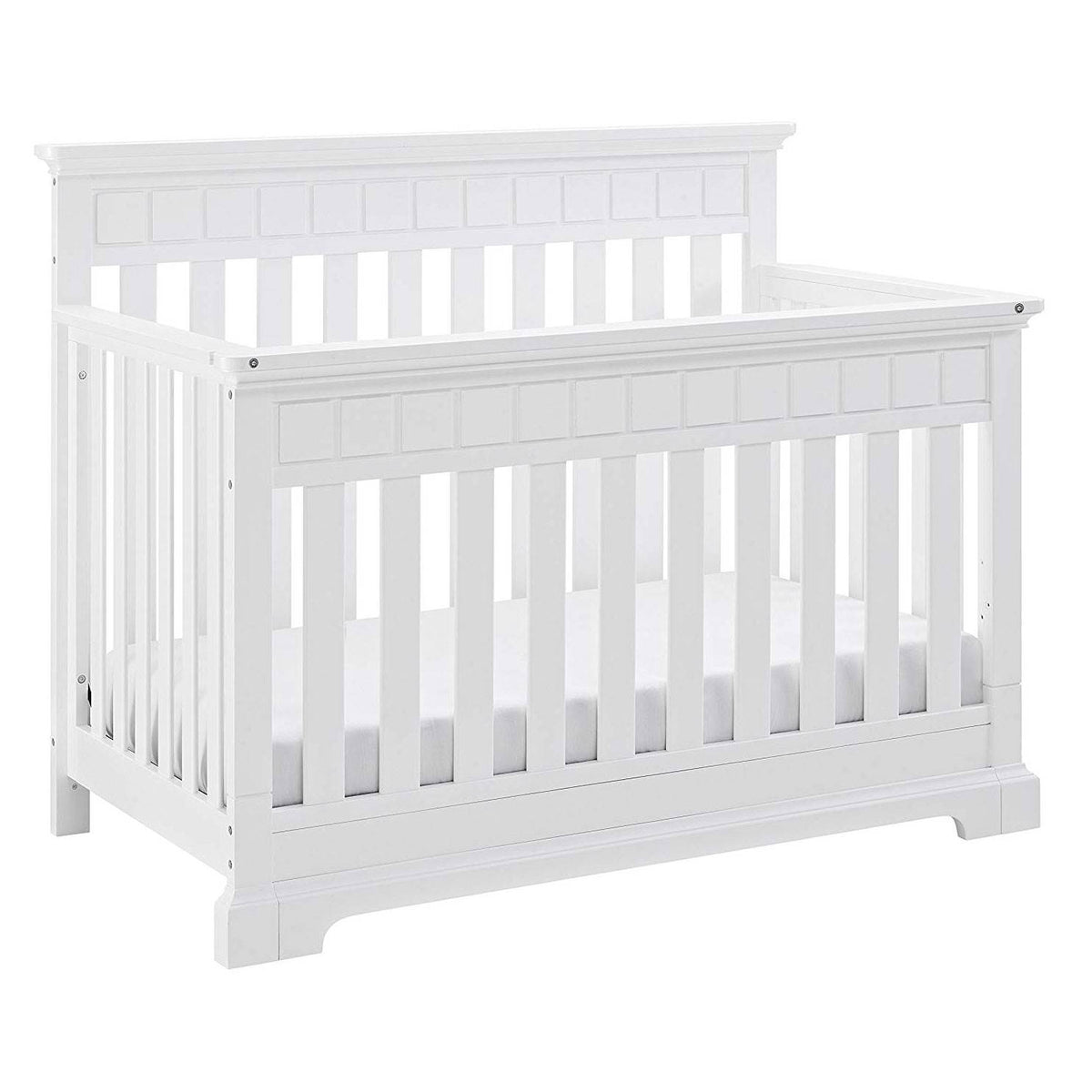 Thomasville Kids Willow 4-in-1 Convertible Infant Baby Nursery Baby Crib, White