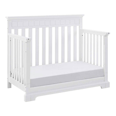 Thomasville Kids Willow 4-in-1 Convertible Infant Baby Nursery Baby Crib, White - VMInnovations