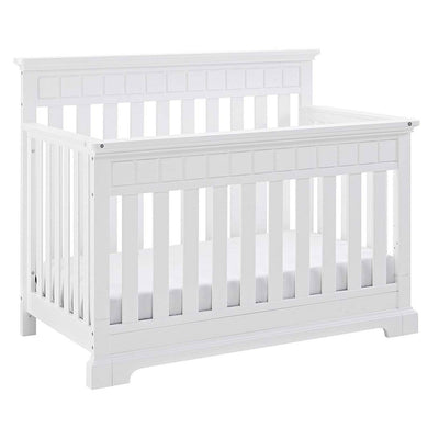 Thomasville Kids Willow 4 in 1 Crib, White & Kolcraft Waterproof Crib Mattress - VMInnovations