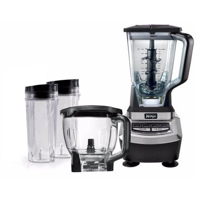 Ninja Supra Food Processor Blender System w/ Cookbook (Refurbished)